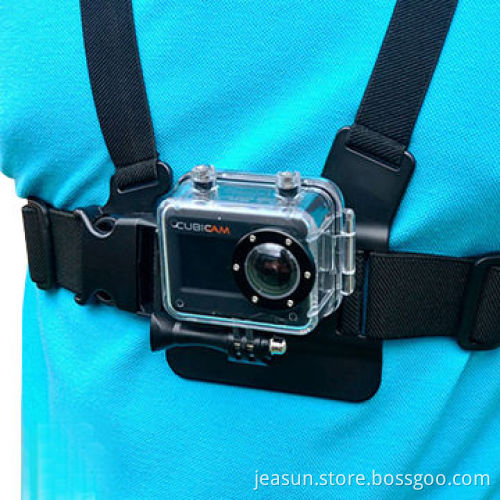 Waterproof Wearable Wide Angle Action Camera with 1.5-inch LCD, RF Remote Control